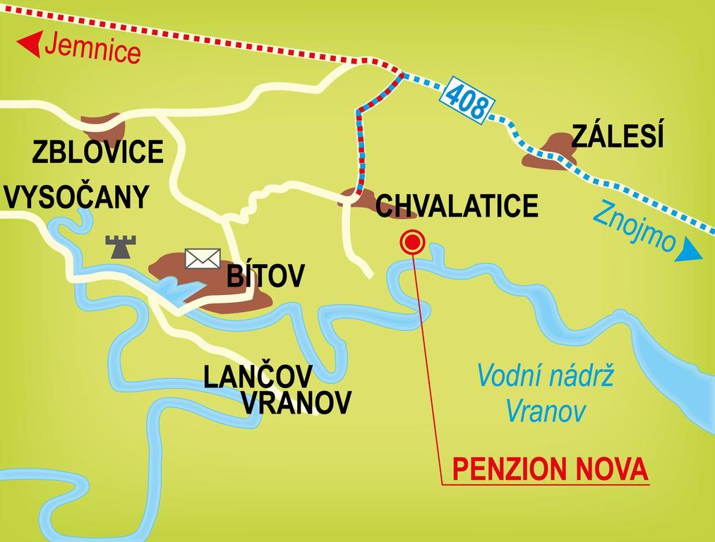 Penzion Nova Stitary Exteriör bild